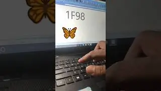 butterfly🦋 symbol ms word 