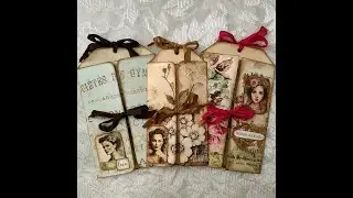 Gatefold Accordion Pocket Tags