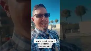 Is my Florida License suspended? How to check.