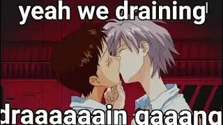 shinji and kaworu draining