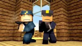 побег из тюрьмы Minecraft Анимация
