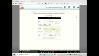 Solution Failed to sync operator details due to network issue-system made to sync after 10 days