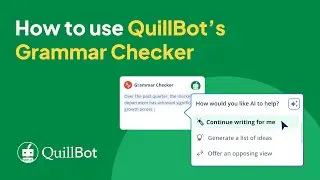 Fix Grammar Mistakes Instantly with QuillBot—Full Tutorial