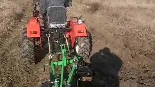 T24 PRO3 пахота с плугом ППТ 225