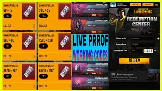 TODAY NEW WORKING REDEEM CODES PUBG MOBILE GET FREE PERMANENT OUTFITS JULY 2020 WORKING REDEEM CODES