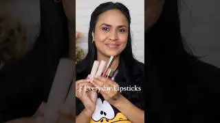 5 Everyday Lipsticks #lipstickswatch