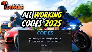Motorcycle Mayhem codes March 2025 ⚠️New⚠️ ALL WORKING Codes Roblox Motorcycle Mayhem 2025
