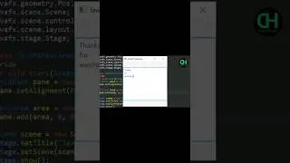 Create TextArea in JavaFX 