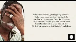 5% Tint - Travis Scott (lyrics)
