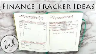 Bullet Journal Finance Tracker Ideas