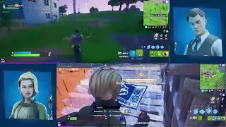 Live fortnite game avec des gens au hazard