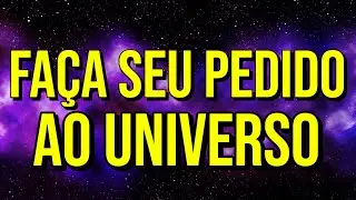 ❇️ FAÇA SEU PEDIDO AO UNIVERSO | Áudio da Lei da Atração para Dormir Ouvindo Decretos e Afirmações