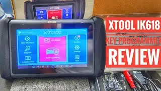 XTOOL IK618 AUTO KEY PROGRAMMER TUTORIAL 