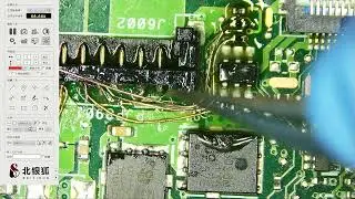 Ripped off battery connector terminal off the motherboard how to repair fix replace solder in place
