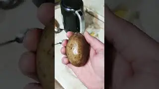 Раздавил сырую 🥔 картошку)))