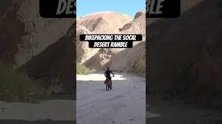 Bikepacking in Southern California!  #shorts #SoCalRamble #Bikepacking
