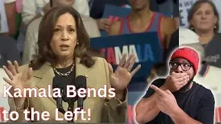 Kamala Harris BENDS THE KNEE to Protestors as the Campaign Intensifies