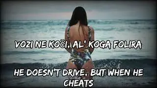 ELENA FEAT. JALA BRAT - FOLIRA (Tekst + English Lyrics)