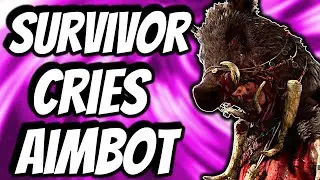SALTY SURVIVORS CRY HUNTRESS AIMBOT - Dead by Daylight