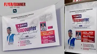 HOW TO DESIGN FLYER, BANNER IN PHOTOSHOP