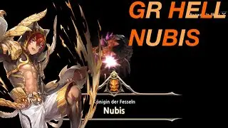 King's Raid - GR [ft. Gladi vs. Nubis Hell Test]