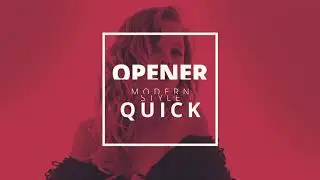 Fast Quick Opener | After Effects Project - Envato elements