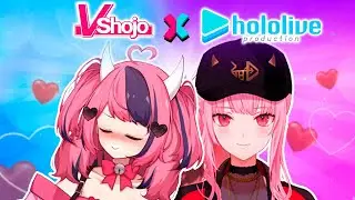 THE BEST PINK HAIR COLLAB W/ CALLIOPE MORI! Hololive x Vshojo