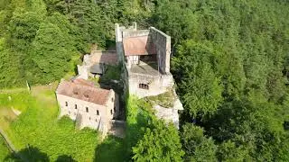Burgruinen Spangenberg und Erfenstein