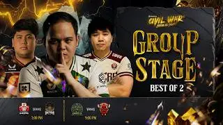 Shuk3 Ragers vs Pathetic Shitters [BO2] - Lupon Civil War S10 Groupstage