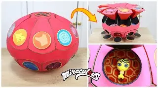DIY my own MIRACULOUS LADYBUG BOX - Isa's World