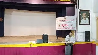 14/10/2025: IQAC-TEIM: Chief Guest's Address - Dr  Milan Vasavada