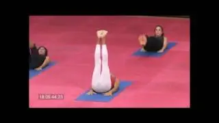 Trentennale Aikido - dimostrazione di yoga di gruppo