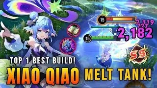 MELT TANK!! XIAO QIAO 100% Broken Magic Damage - Top 1 Best Build in Honor of Kings