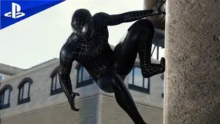 *NEW* Photoreal 2007 Raimi Symbiote Suit Gameplay [Spider-Man PC Mods]