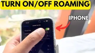 [EASY TUTORIAL] HOW TO TURN ON/OFF ROAMING DATA ON ANY IPHONE