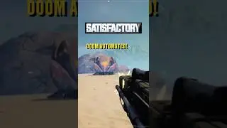 The Rifle in Satisfactory Is a Great Weapon to Use When Exploring the Map! #shorts #satisfactory