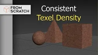 3D Texturing : 3 ways to keep a consistent Texel Density