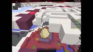 Playing Minecraft Splegg with my friend for the 1st time || #minecraft