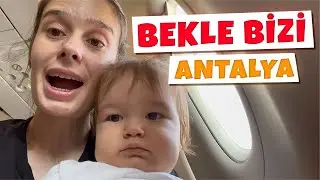 PARLA UÇAKLA ANTALYA'YA GİDİYOR