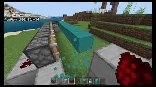 How To Build a Concrete Farm - Minecraft Nintendo switch