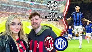 AC Milan vs. Inter - UCL Semi-Final Stadium Vlog 🔥 | I'M SPEECHLESS... GOOSEBUMPS | ViscaBarca