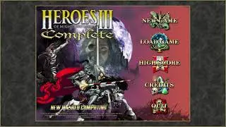 Heroes 3 of Might and Magic - Dungeon vs 7 King AI (Teamed) Part 2