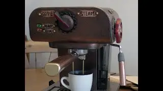 SteamPunk Espresso Coffee Machine How It Was Done