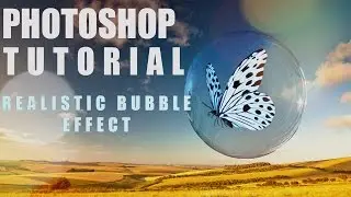 how to create a realistic bubble effect in adobe photoshop cc