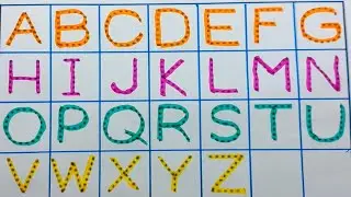 Abcd /a for apple/ b for ball / alphabet/ abcd song /Phonics / part 1