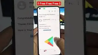 100% Free Google Play Redeem Code | Free Redeem Code For Playstore 