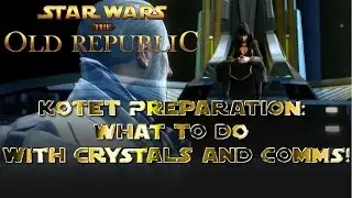 KOTET: What to do before coms and crystals are removed!!!