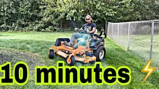 I Mowed A Big Property In Less Than 10 Minutes!!!!!!! And This Happen smh 🤦🏾‍♂️