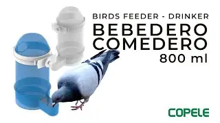 COPELE | Birds Feeder - Drinker 800 ml