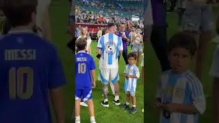 Antonela's concern over Messi's injured ankle 🥺